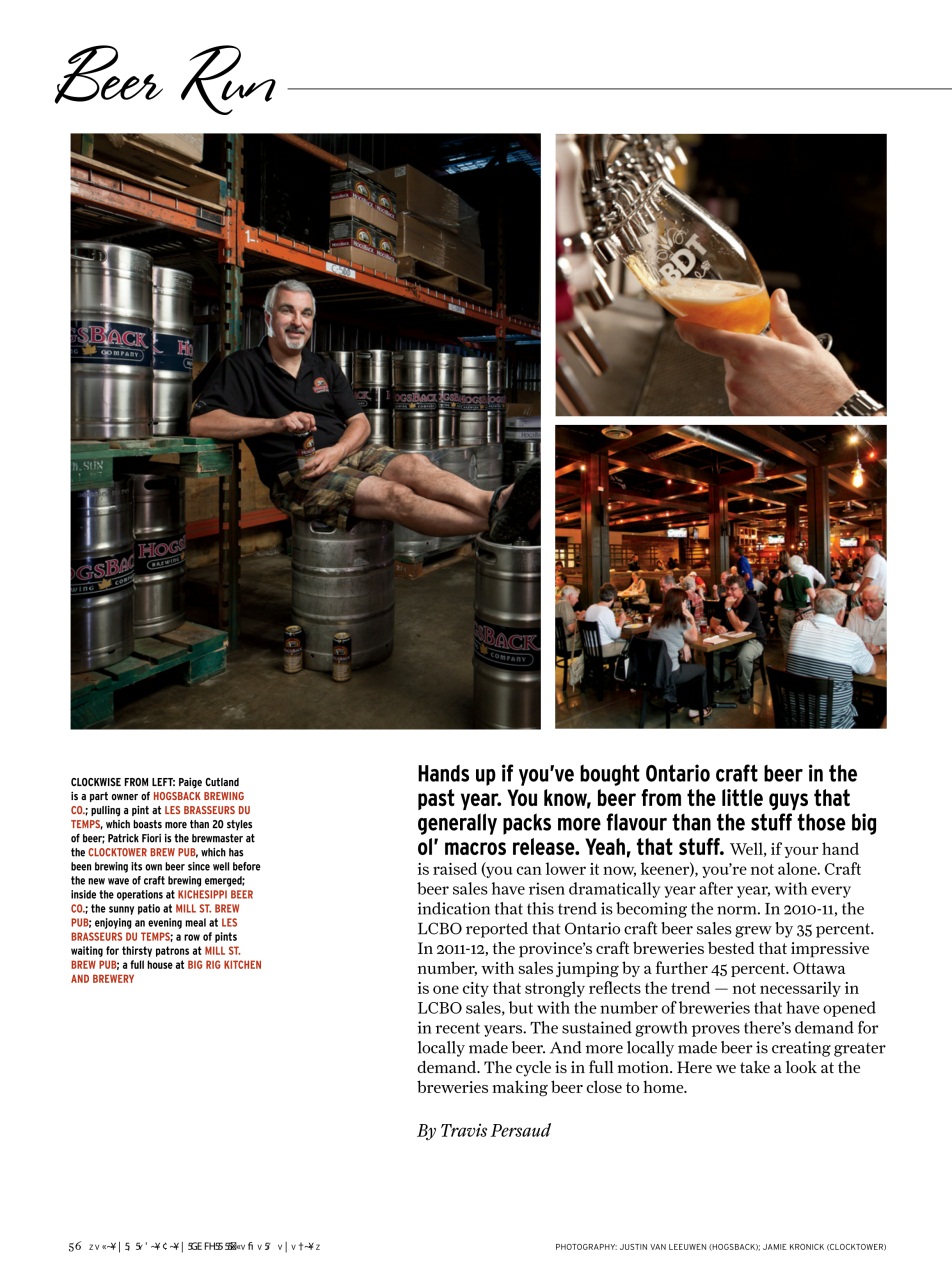 Ottawa Magazine Preview Pages