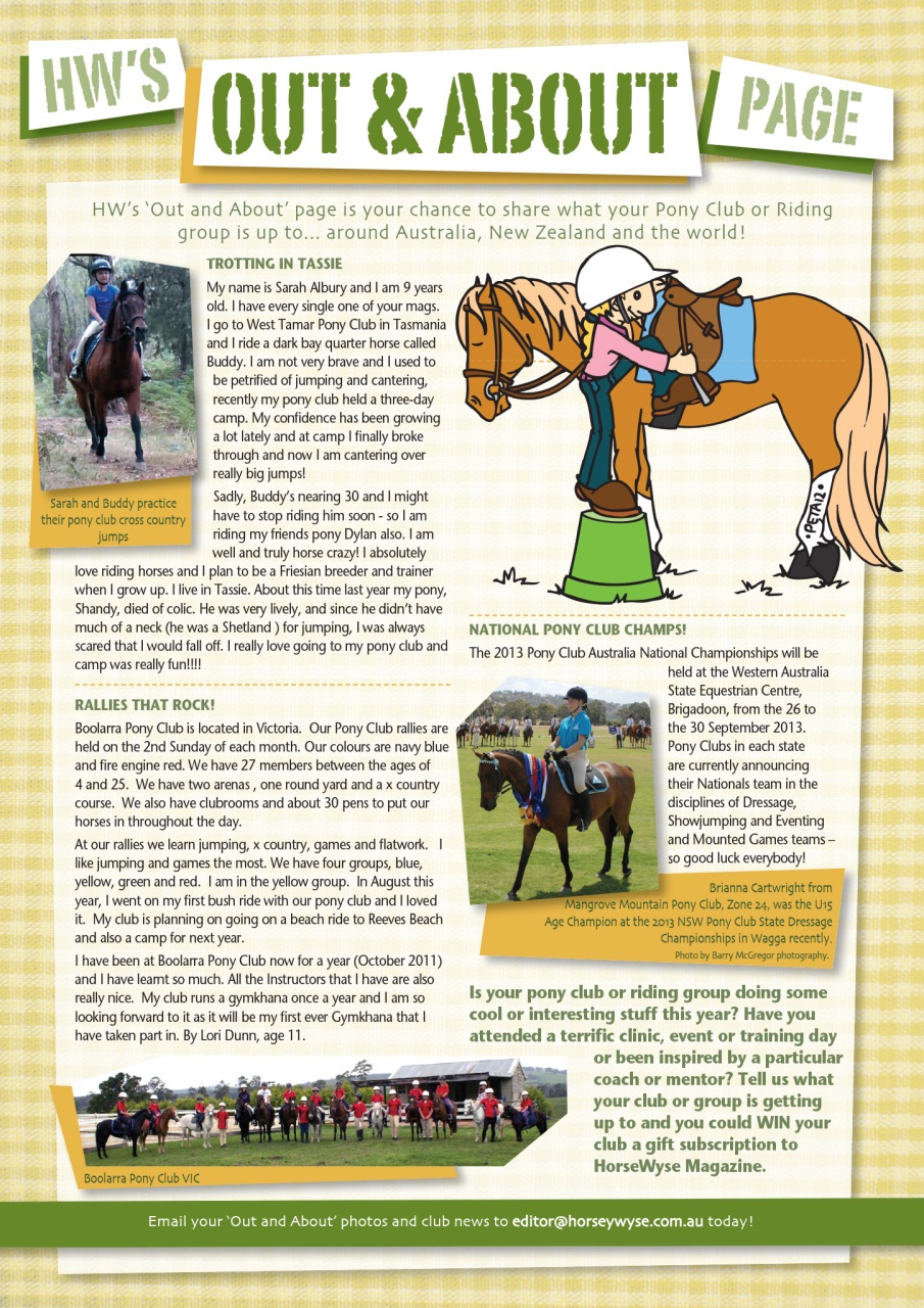HorseWyse Magazine Preview Pages