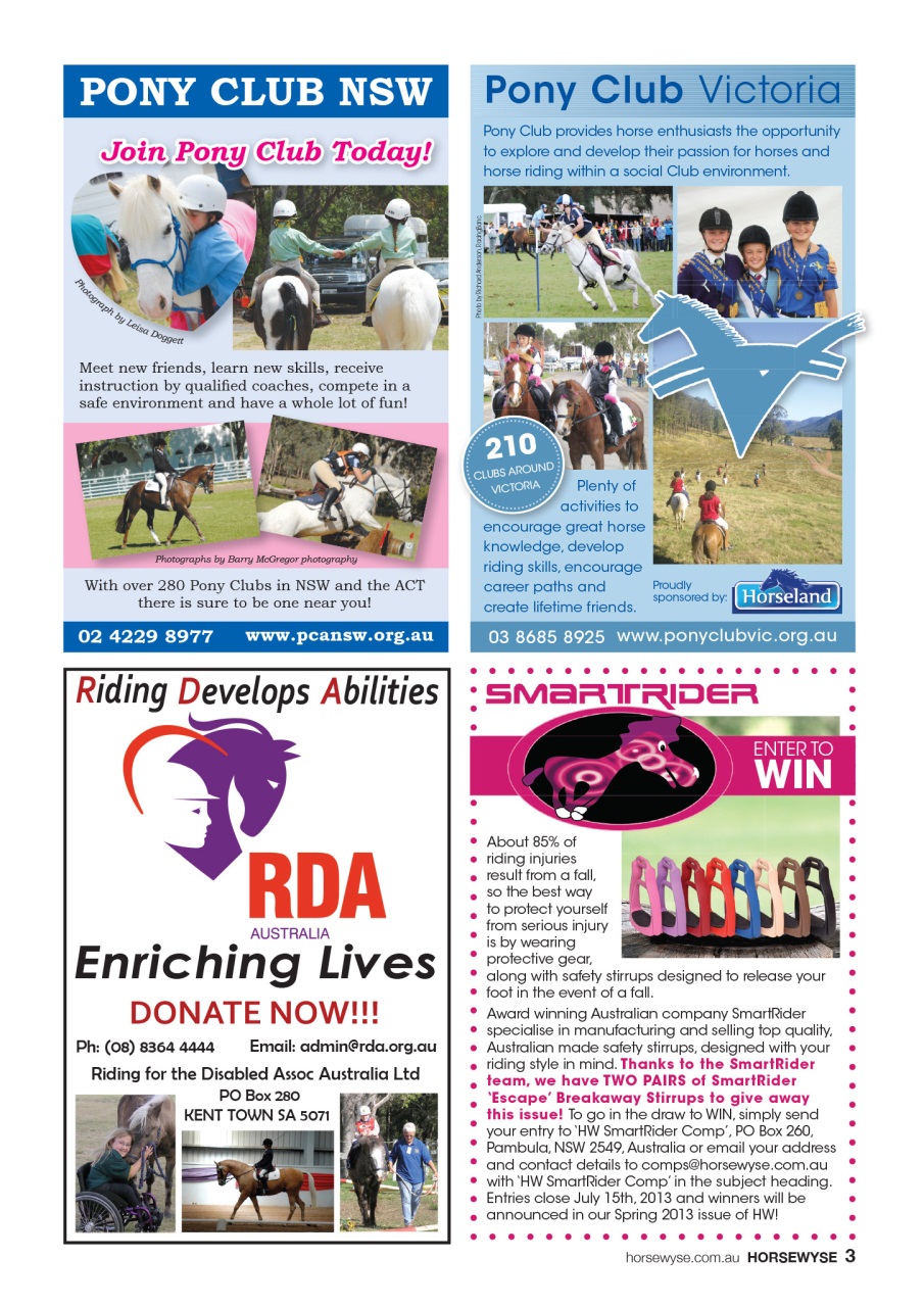 HorseWyse Magazine Preview Pages