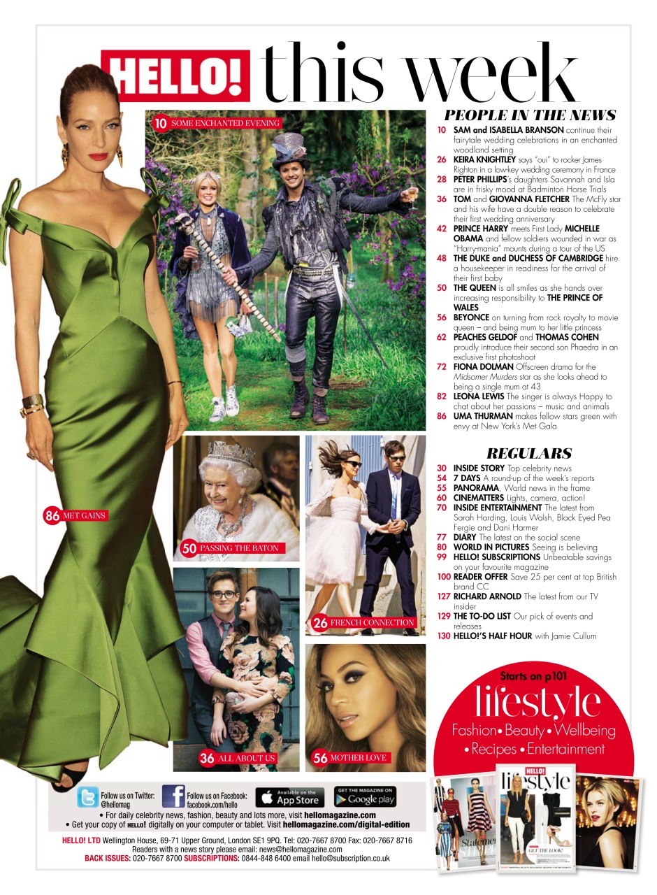 Hello! Magazine Preview Pages