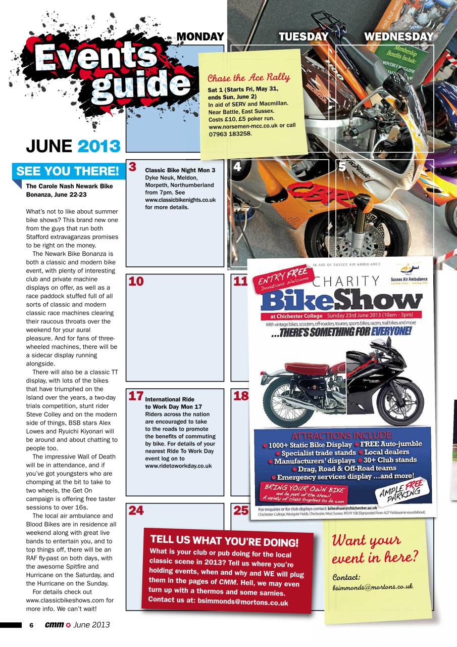 Classic Motorcycle Mechanics Preview Pages