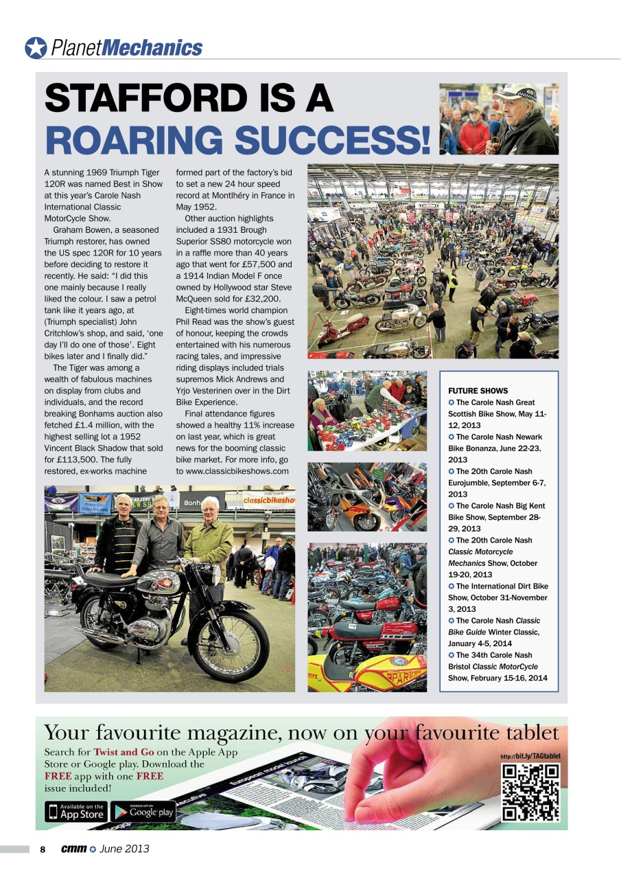 Classic Motorcycle Mechanics Preview Pages