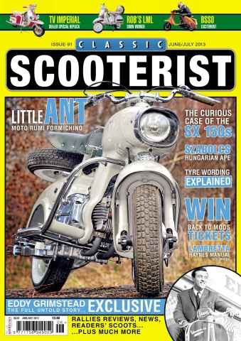 Classic Scooterist issue Jun-Jul 2013
