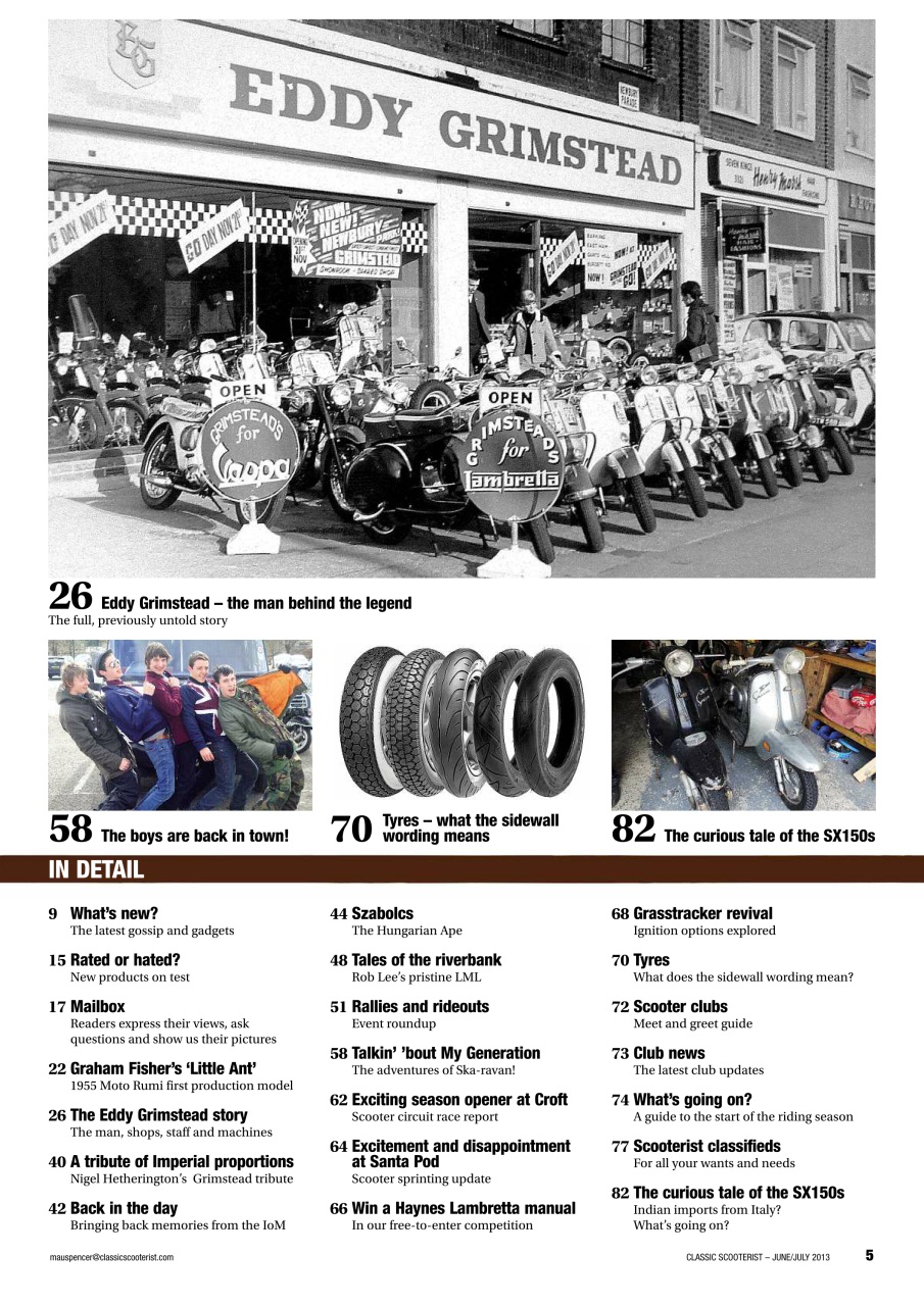 Classic Scooterist Preview Pages