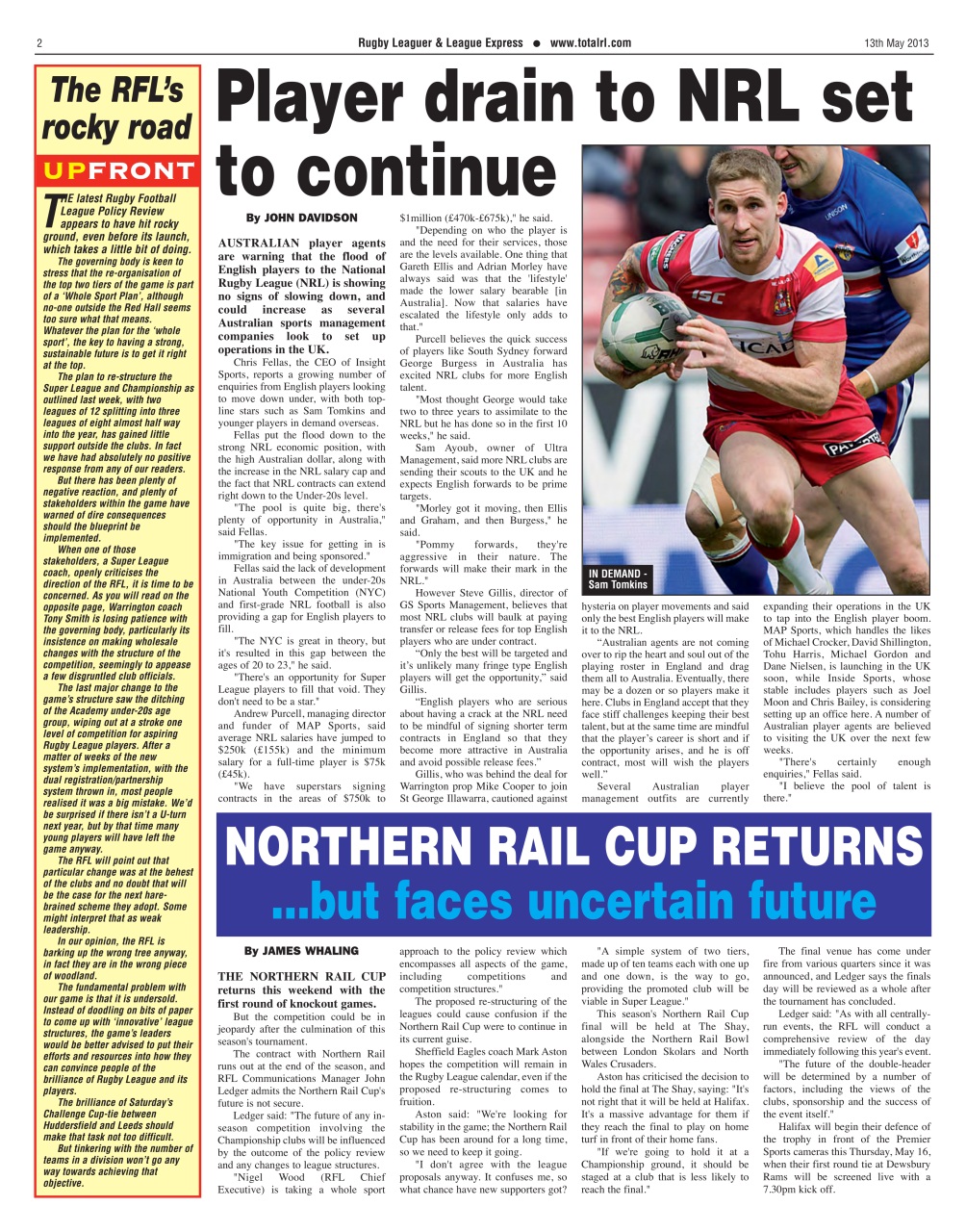 League Express Preview Pages