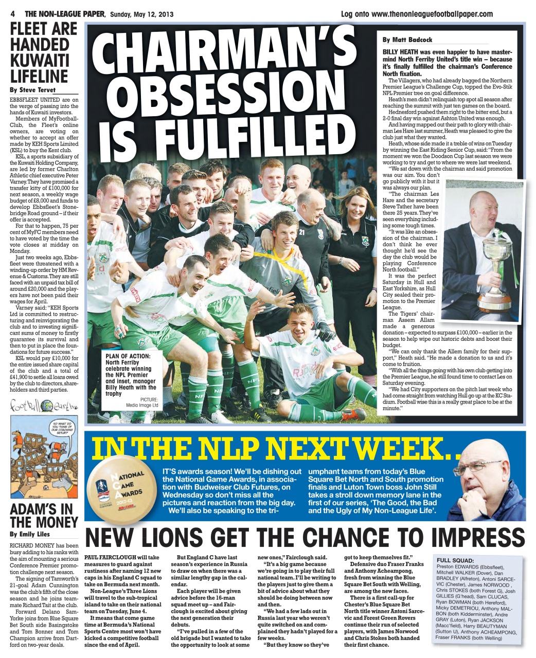 The Non-League Football Paper Preview Pages