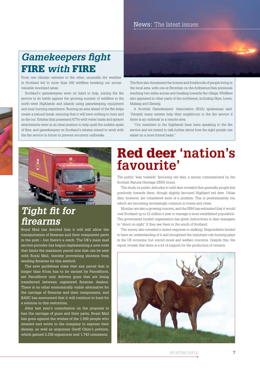 Sporting Rifle Preview Pages