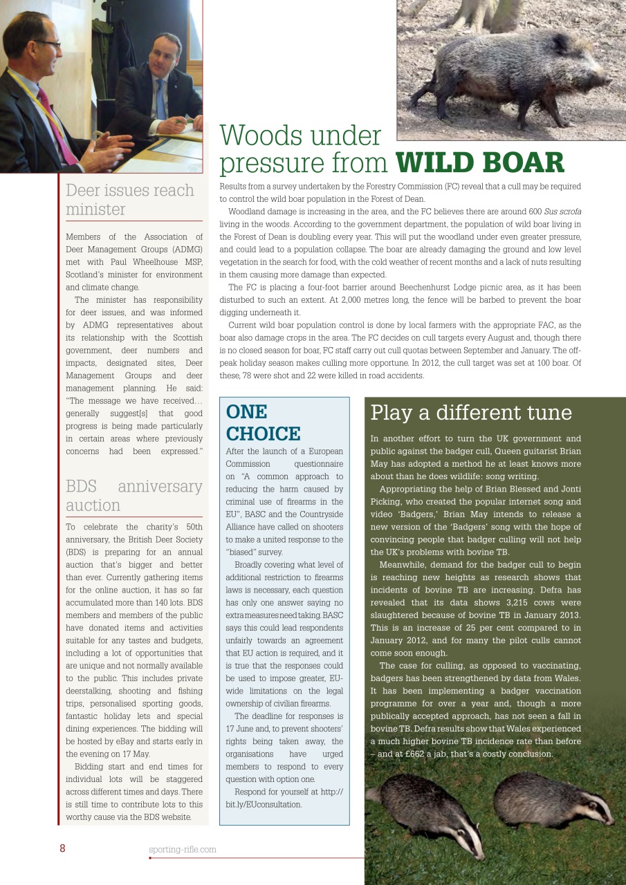 Sporting Rifle Preview Pages