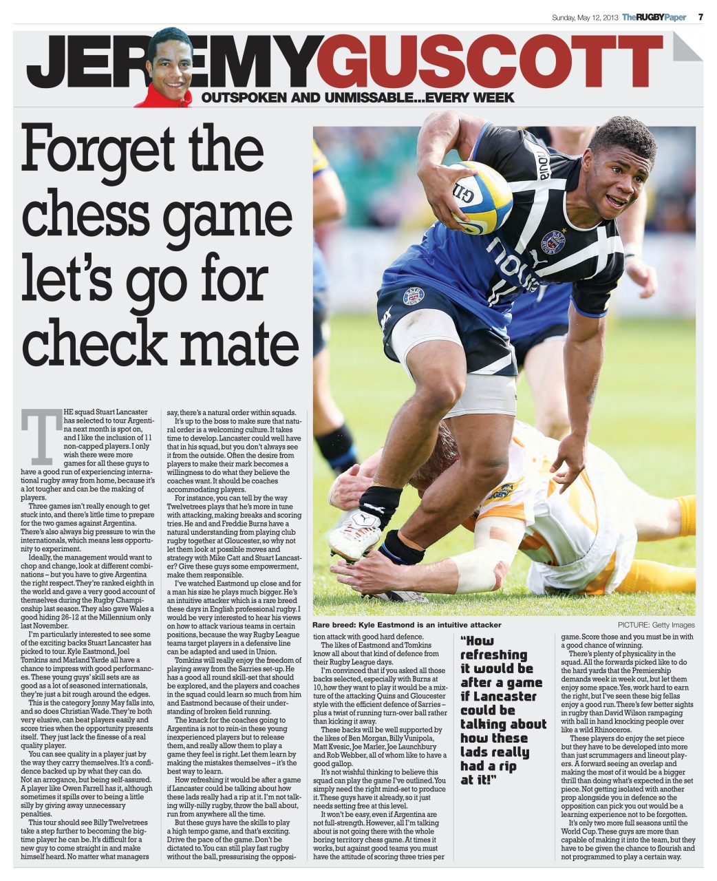 The Rugby Paper Preview Pages