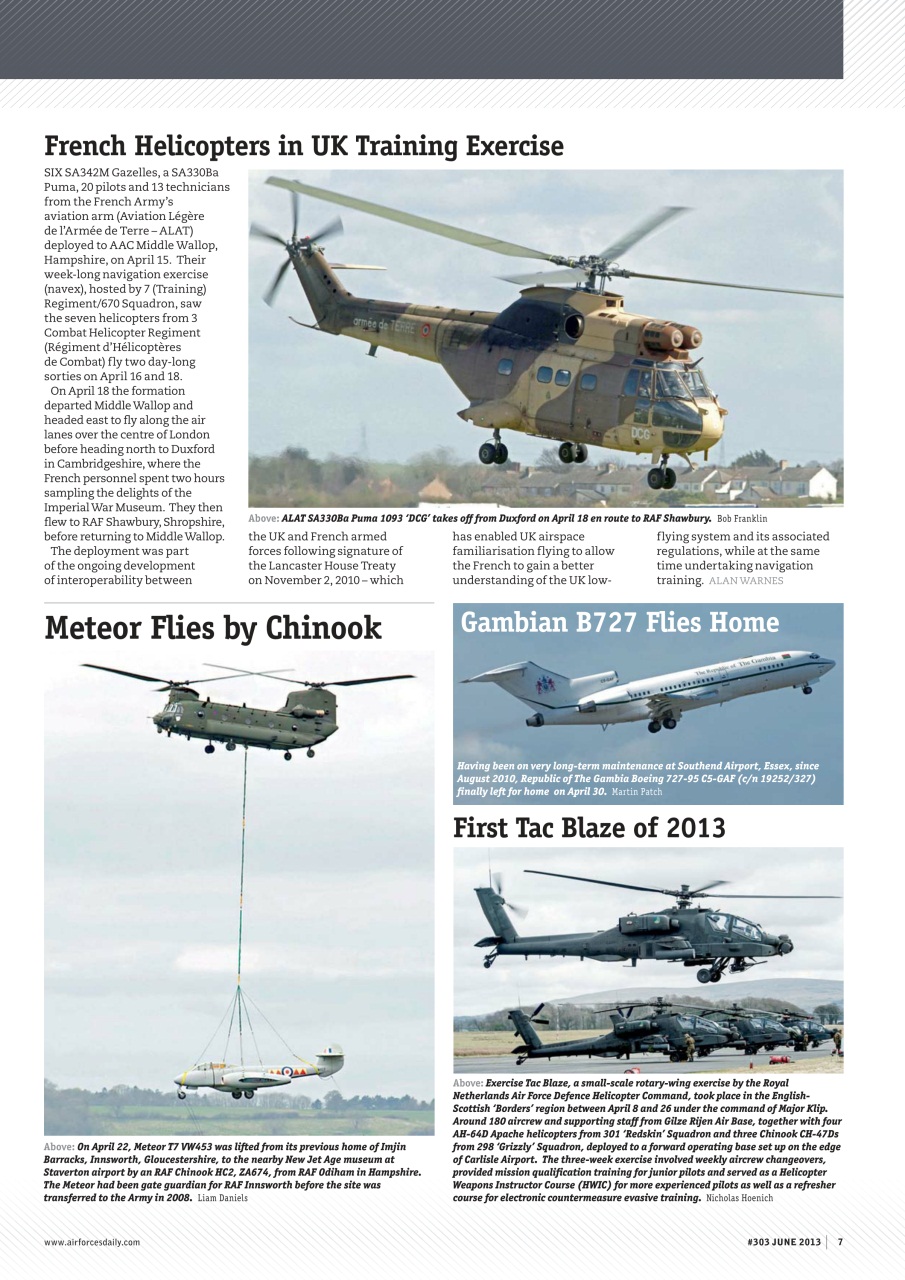 AirForces Monthly Preview Pages