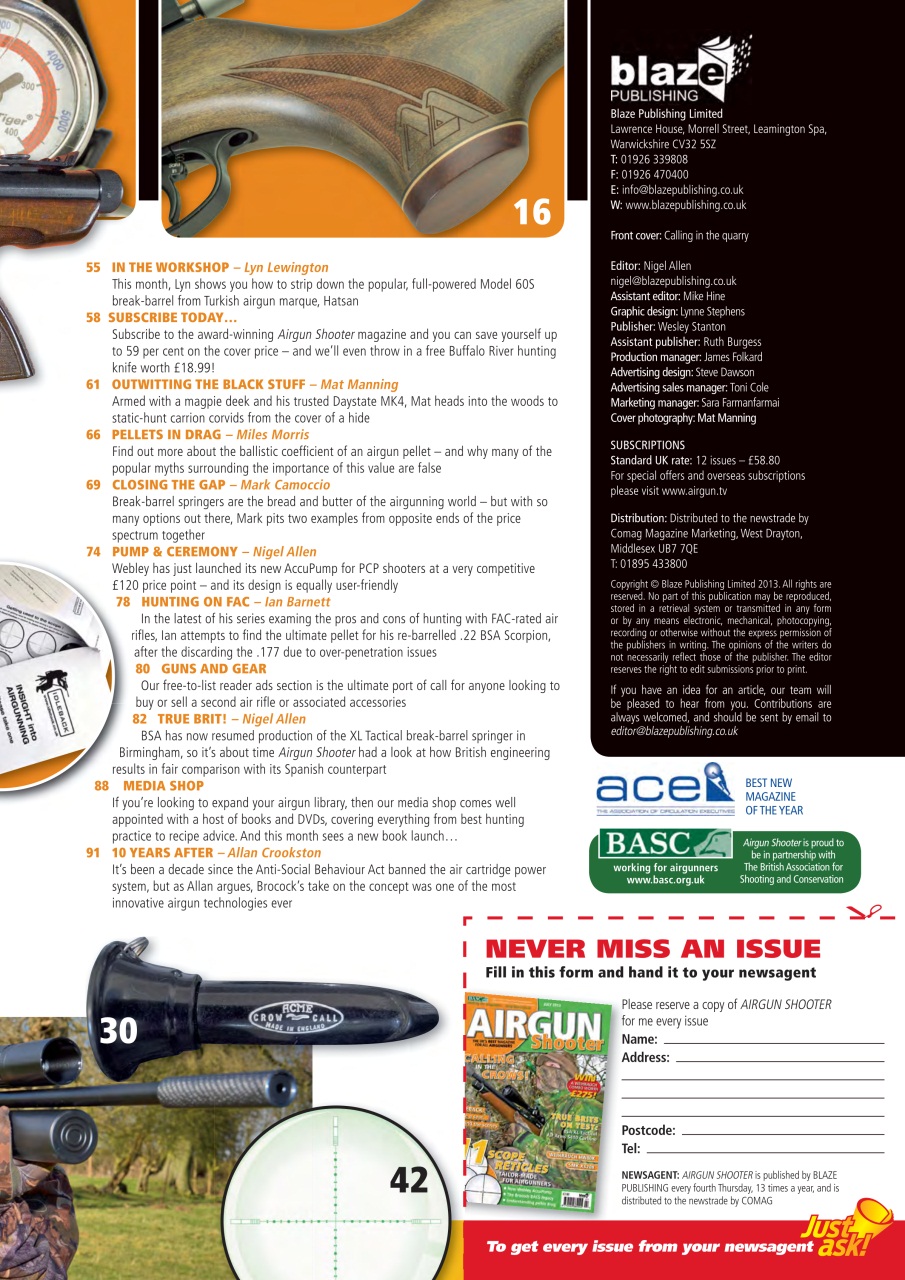 Airgun Shooter Preview Pages