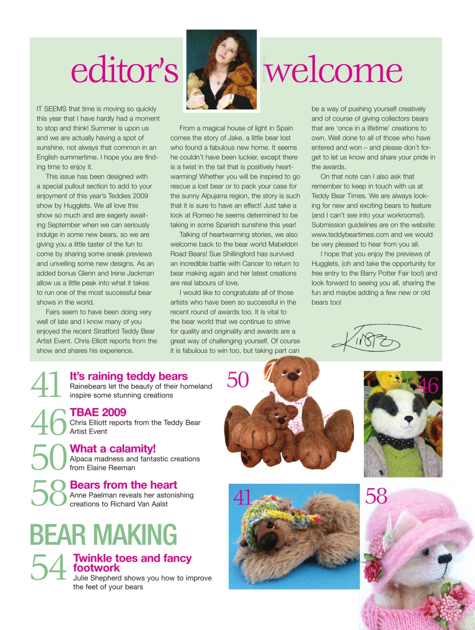 Teddy Bear Times Preview Pages