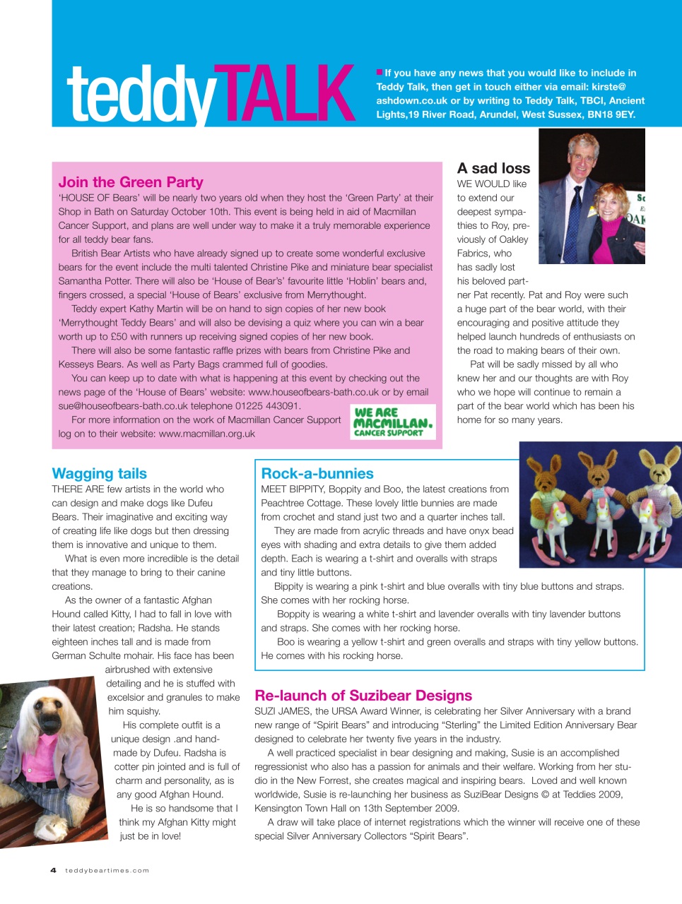 Teddy Bear Times Preview Pages