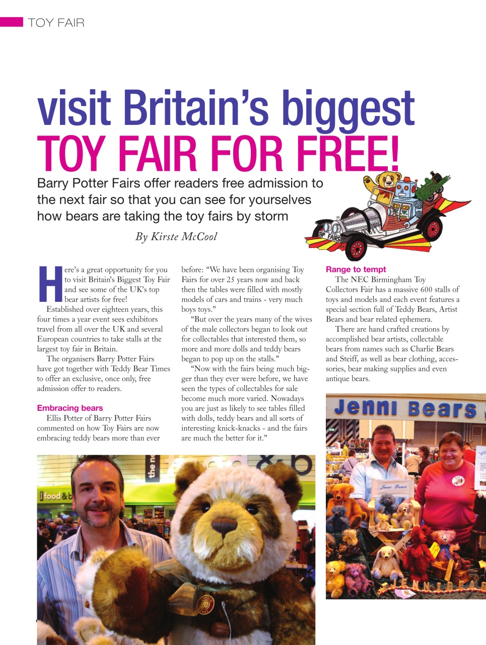 Teddy Bear Times Preview Pages