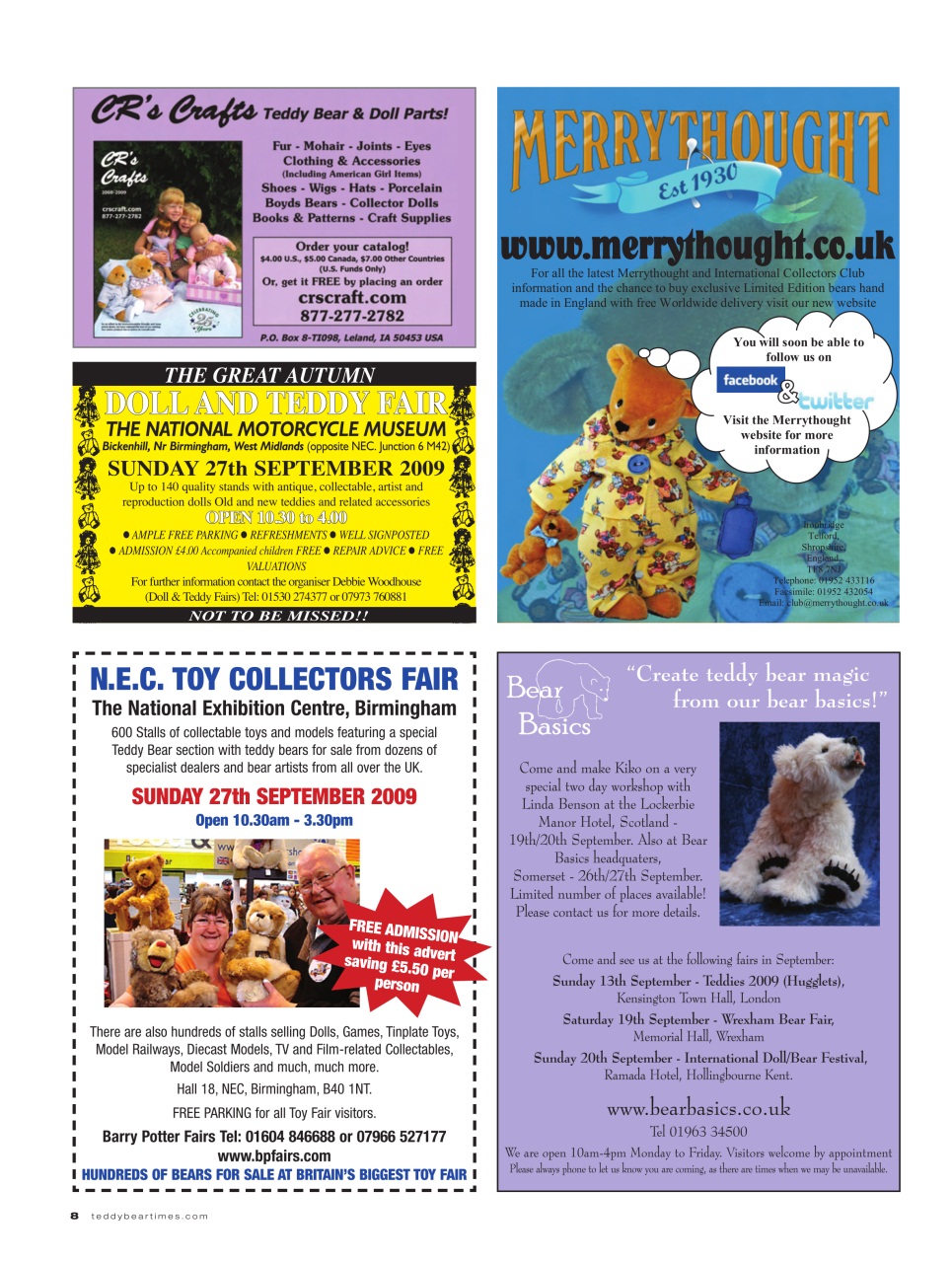 Teddy Bear Times Preview Pages