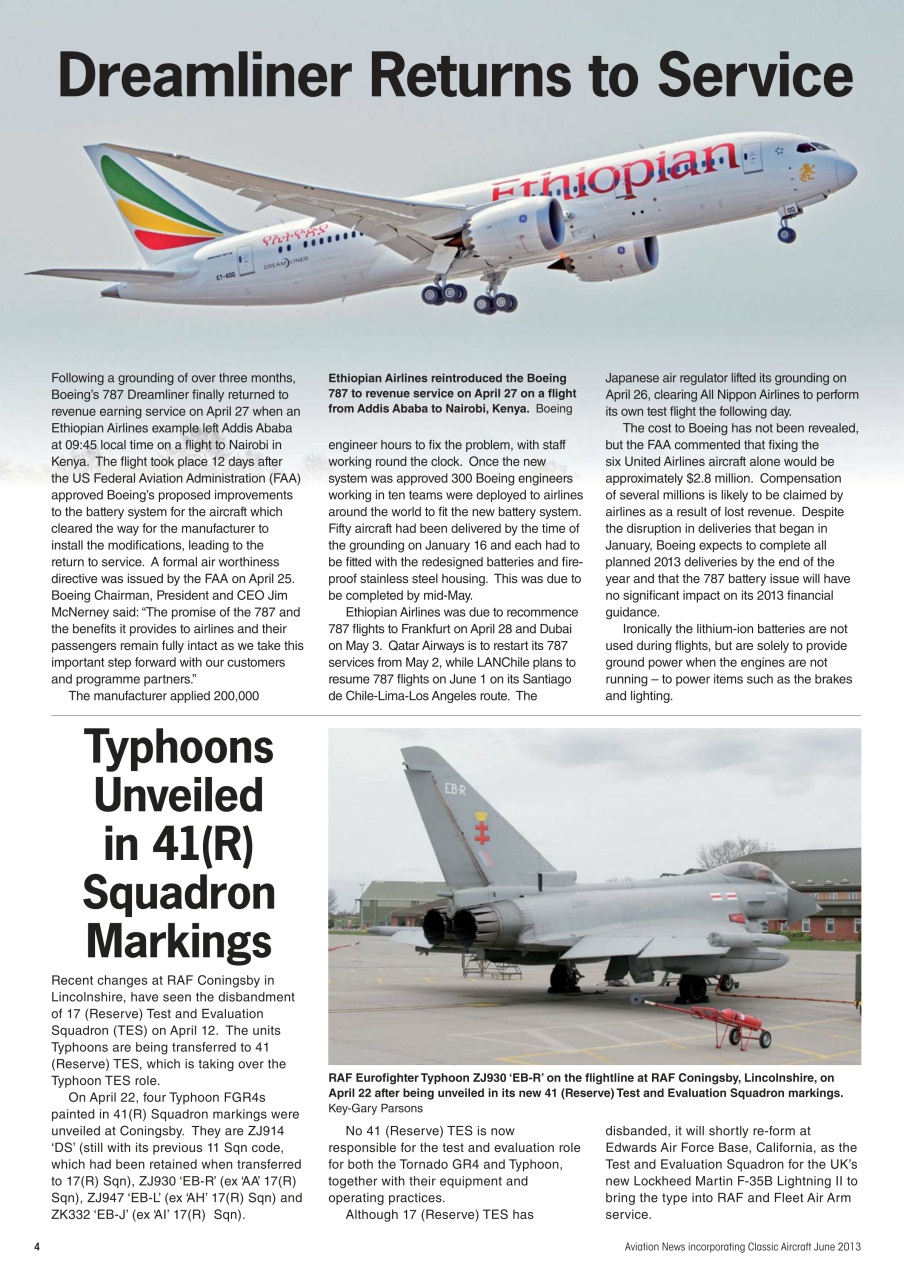 Aviation News Preview Pages