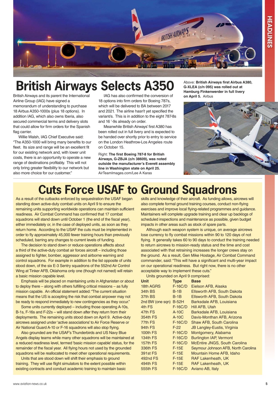 Aviation News Preview Pages
