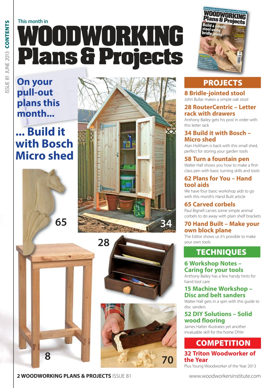 Woodworking Crafts Magazine Preview Pages