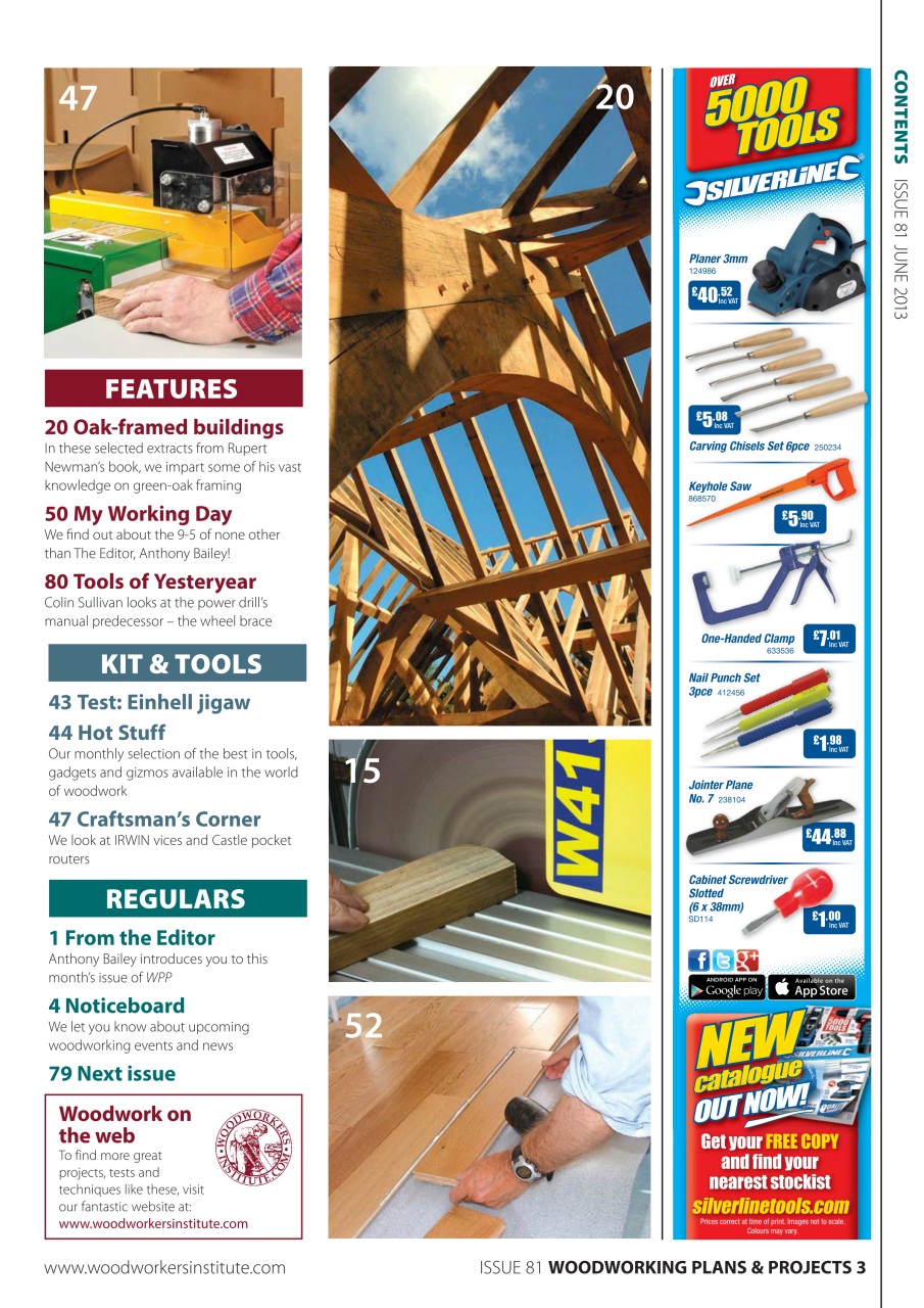 Woodworking Crafts Magazine Preview Pages