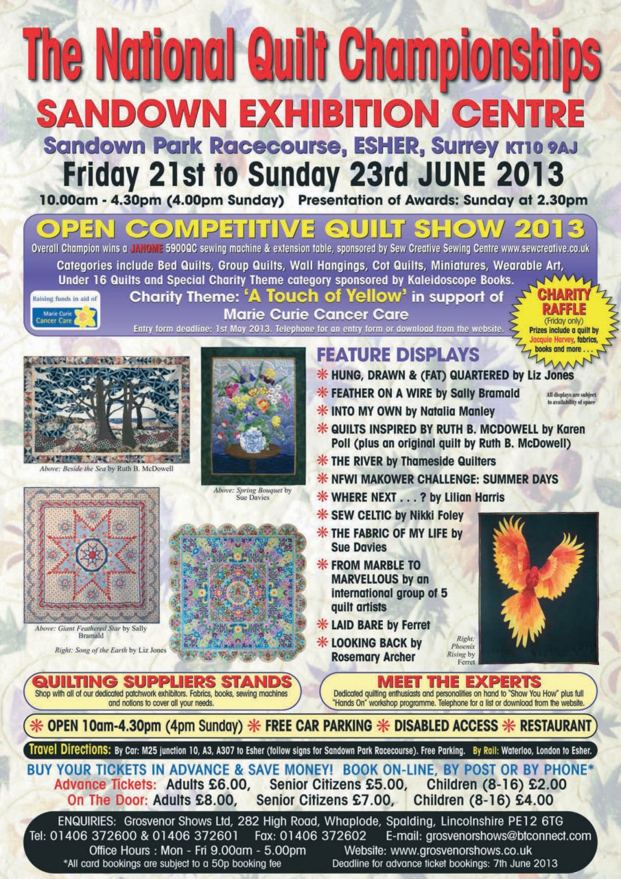 Patchwork and Quilting Preview Pages