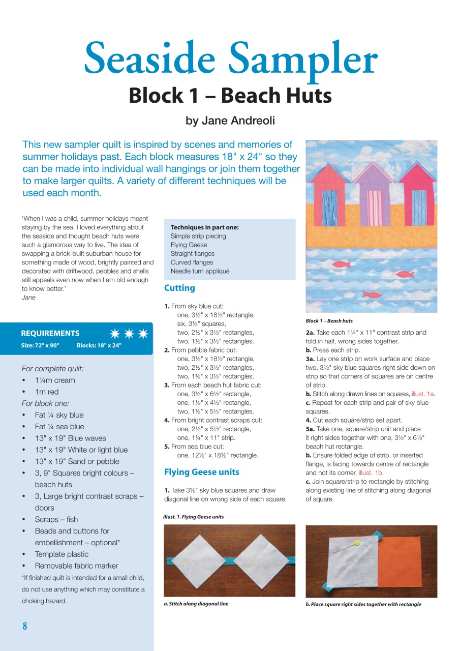 Patchwork and Quilting Preview Pages