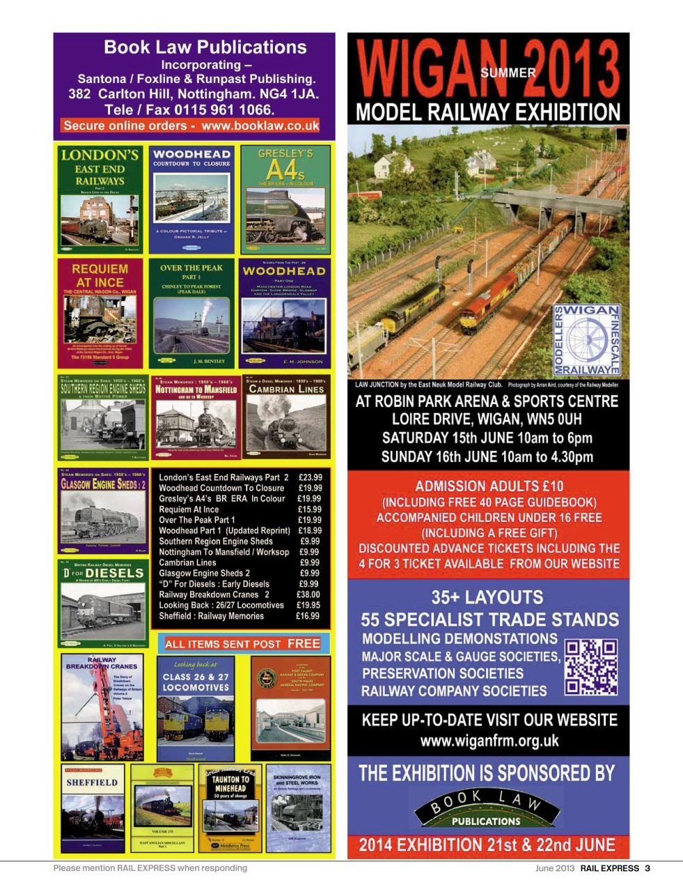 Rail Express Preview Pages