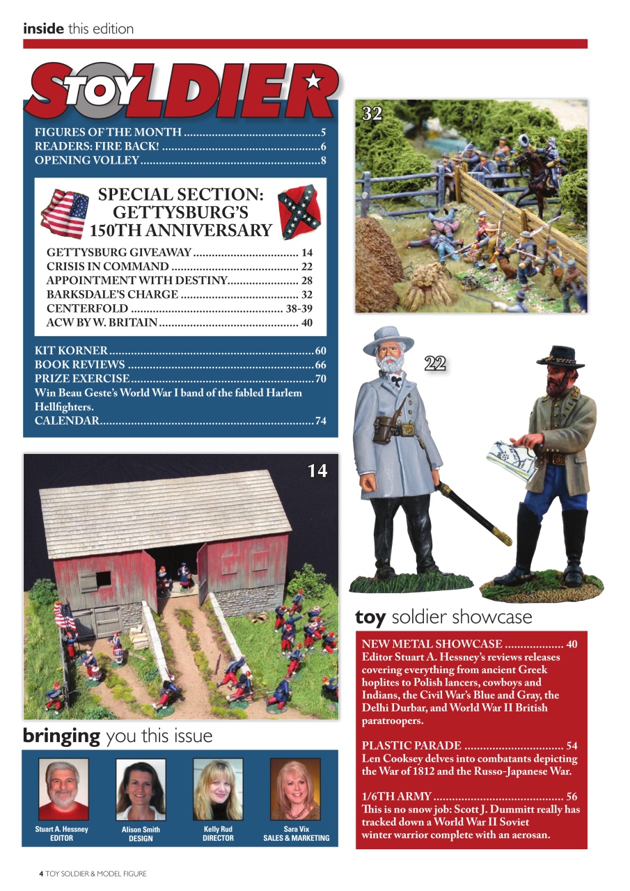 Toy Soldier & Model Figure Preview Pages