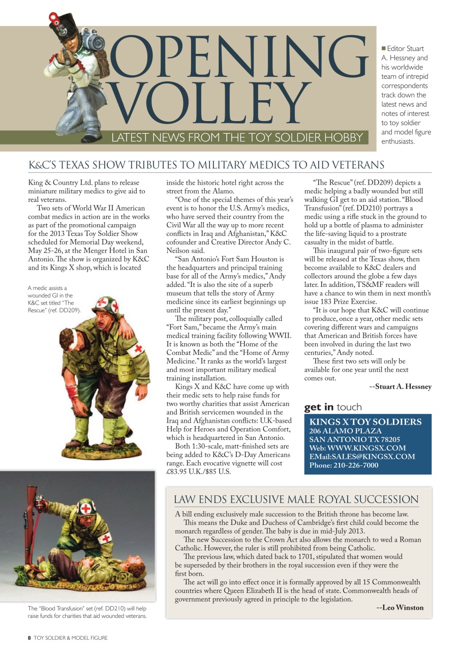 Toy Soldier & Model Figure Preview Pages