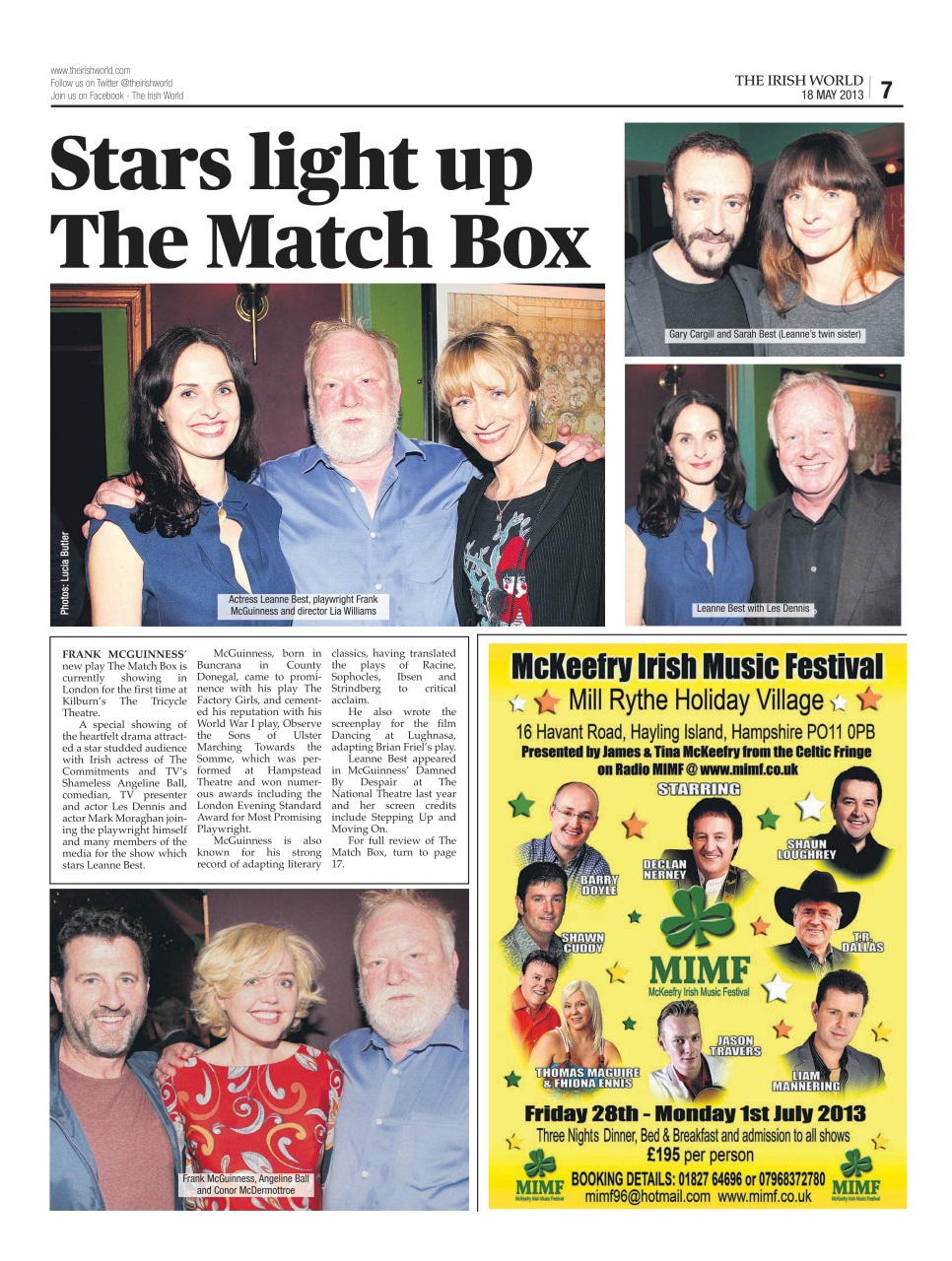 Irish World Preview Pages