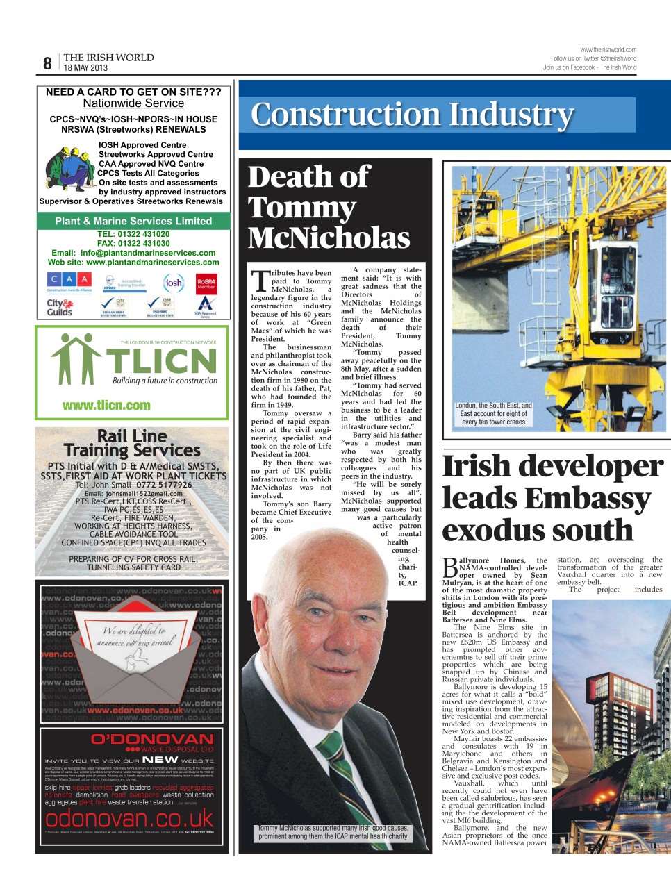 Irish World Preview Pages