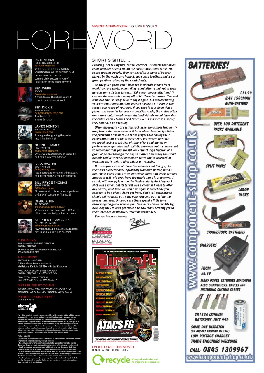 Airsoft International Preview Pages
