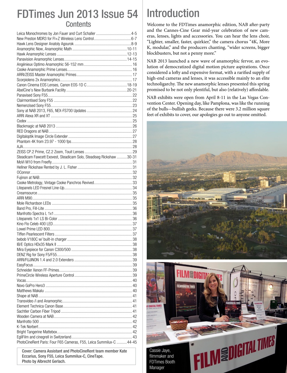 Film and Digital Times Preview Pages