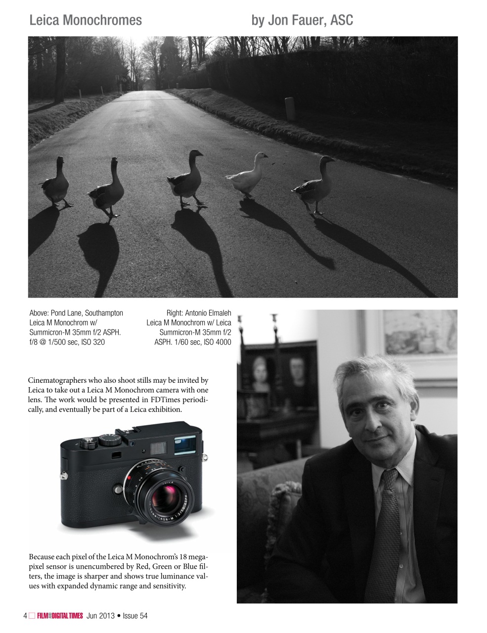 Film and Digital Times Preview Pages