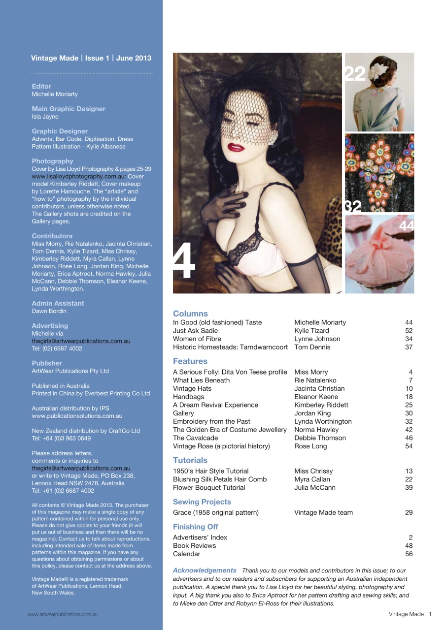 Vintage Made Preview Pages