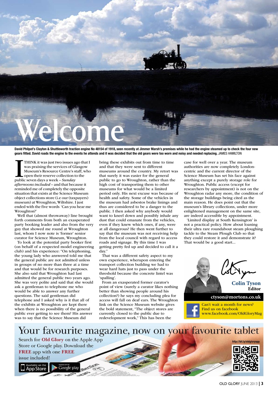 Old Glory Magazine Preview Pages