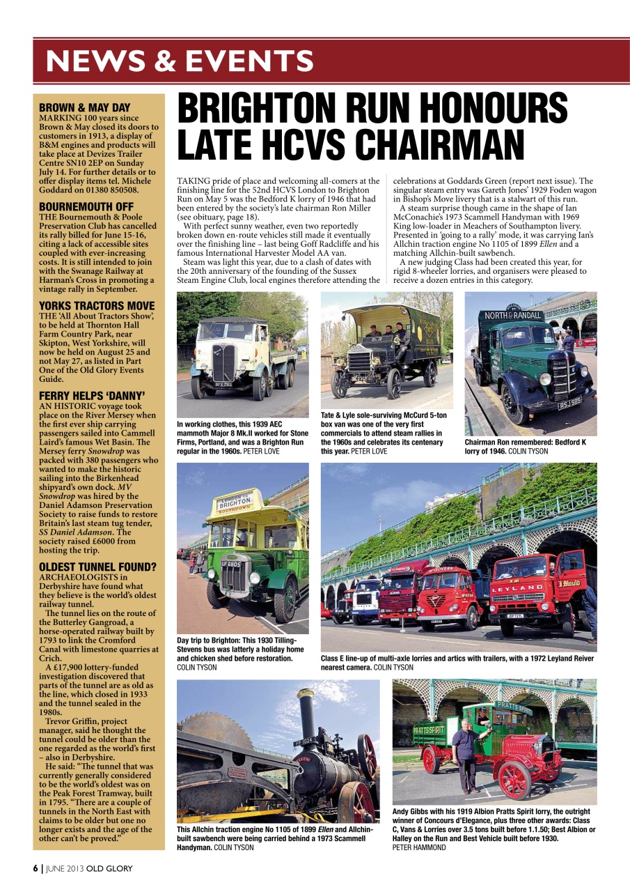 Old Glory Magazine Preview Pages