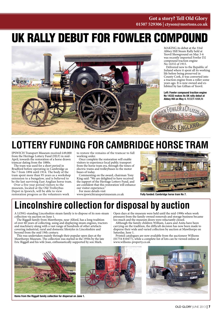 Old Glory Magazine Preview Pages