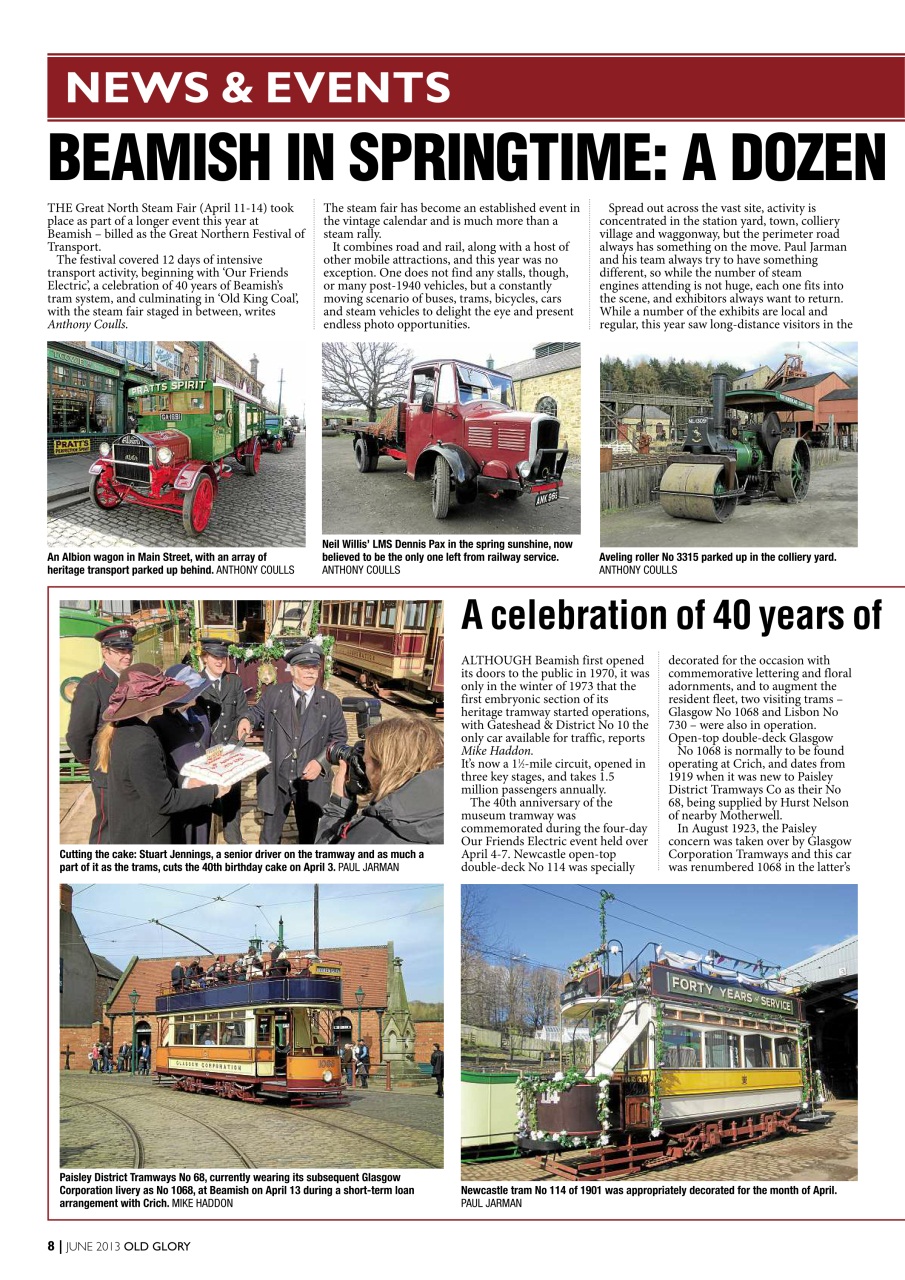 Old Glory Magazine Preview Pages