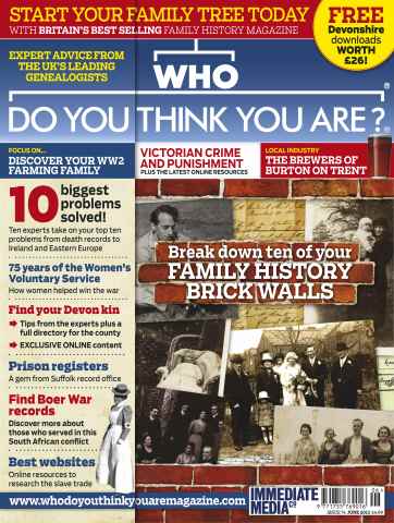 Who Do You Think You Are? issue June 2013