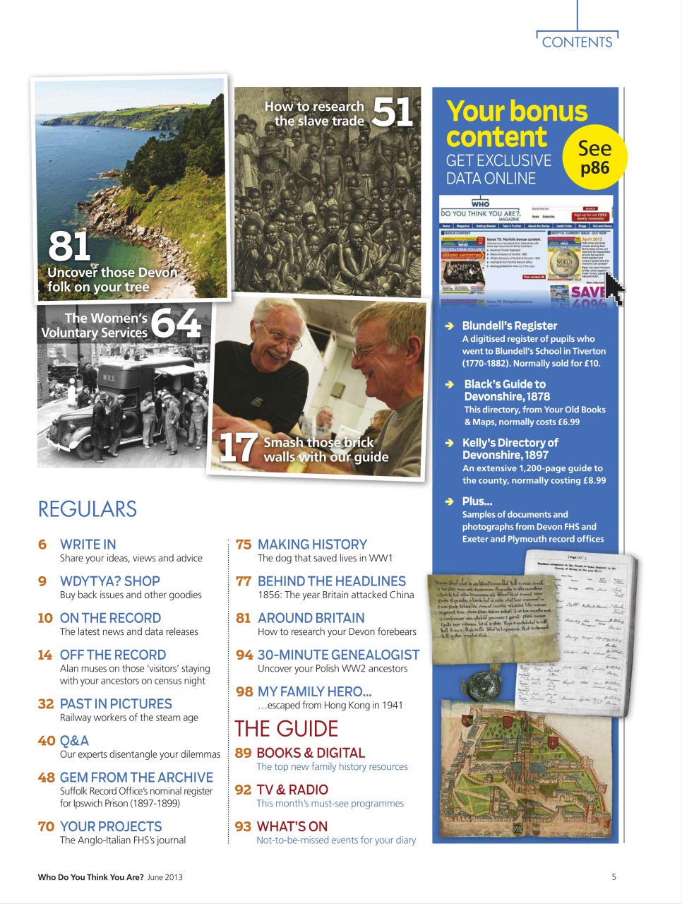 Who Do You Think You Are? Preview Pages