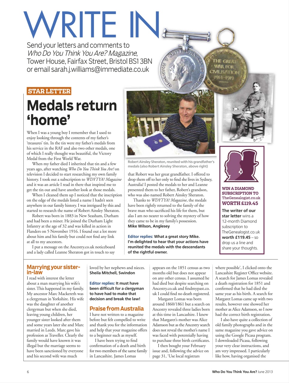 Who Do You Think You Are? Preview Pages