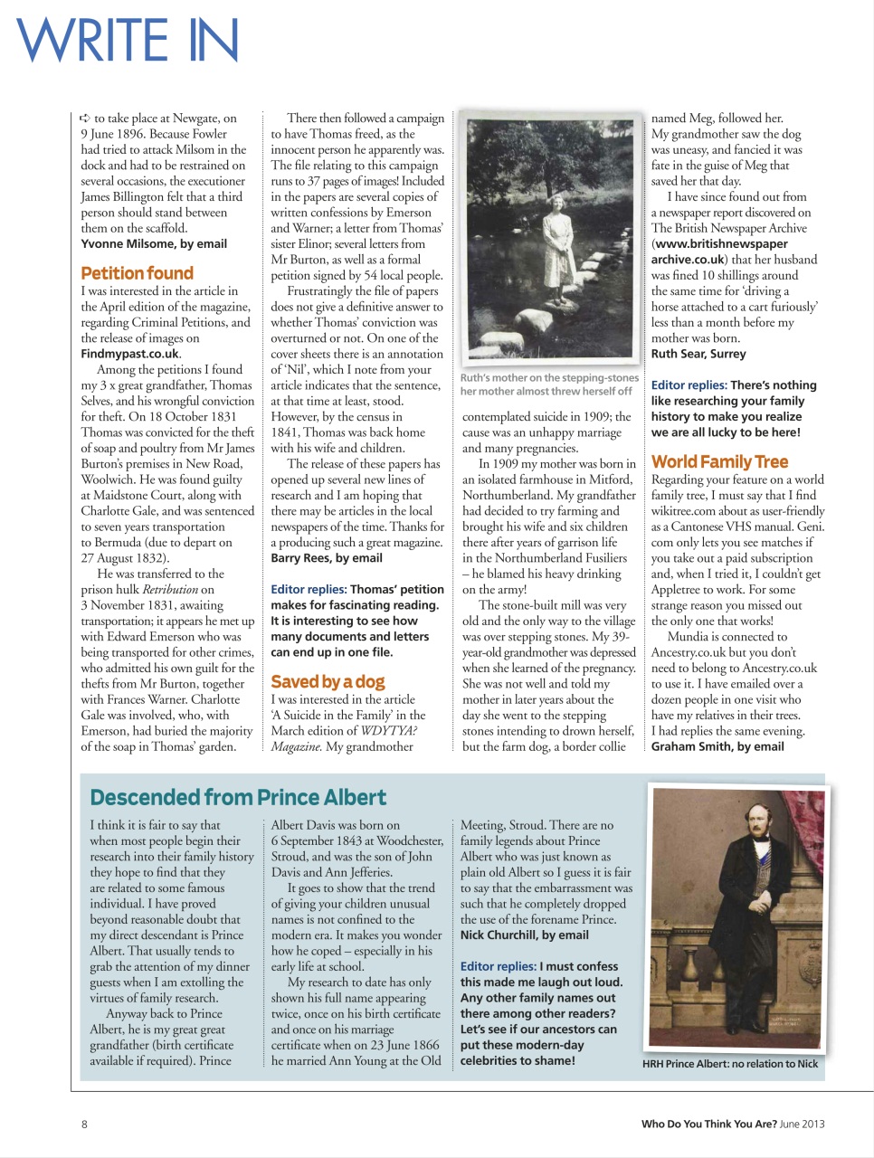 Who Do You Think You Are? Preview Pages