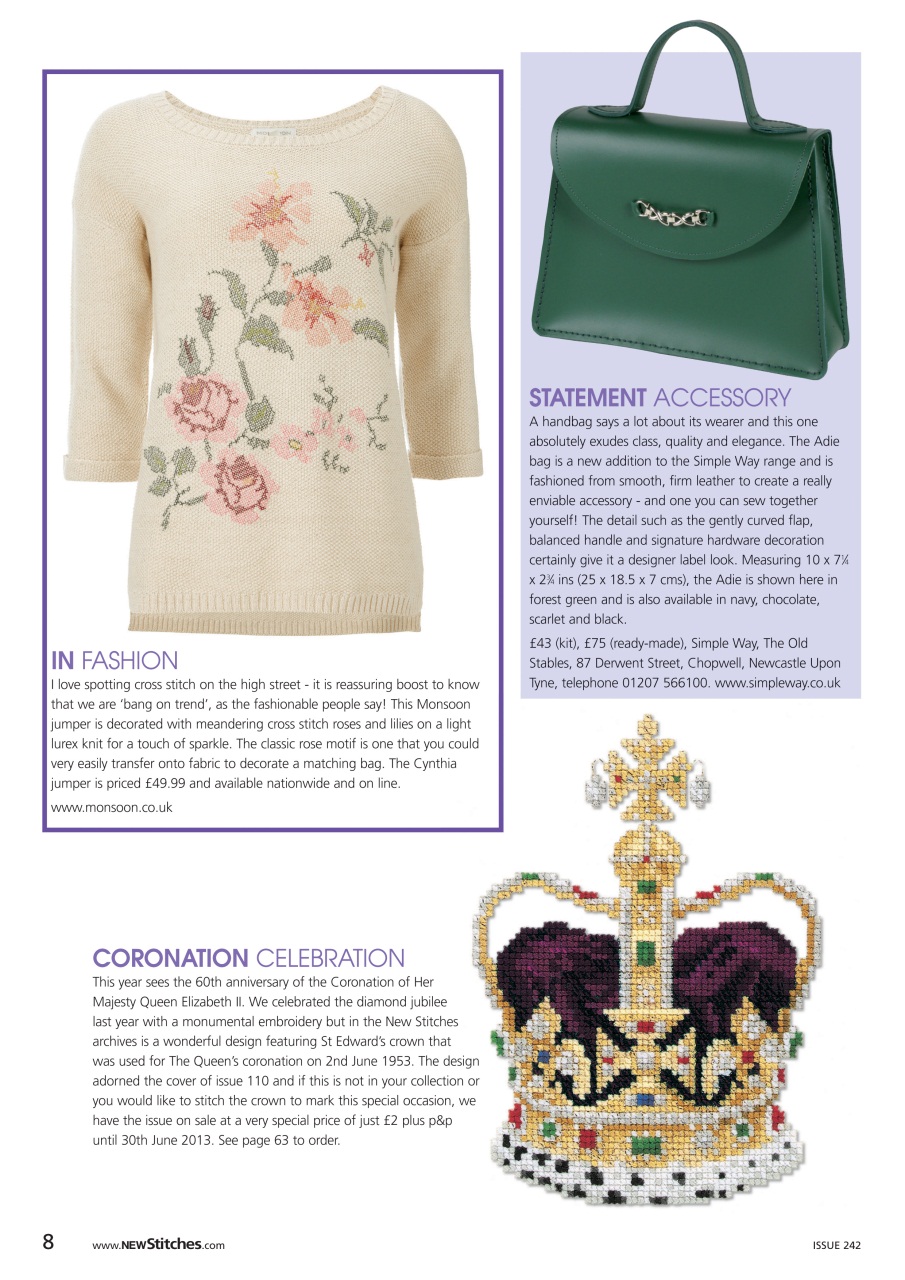 New Stitches Preview Pages