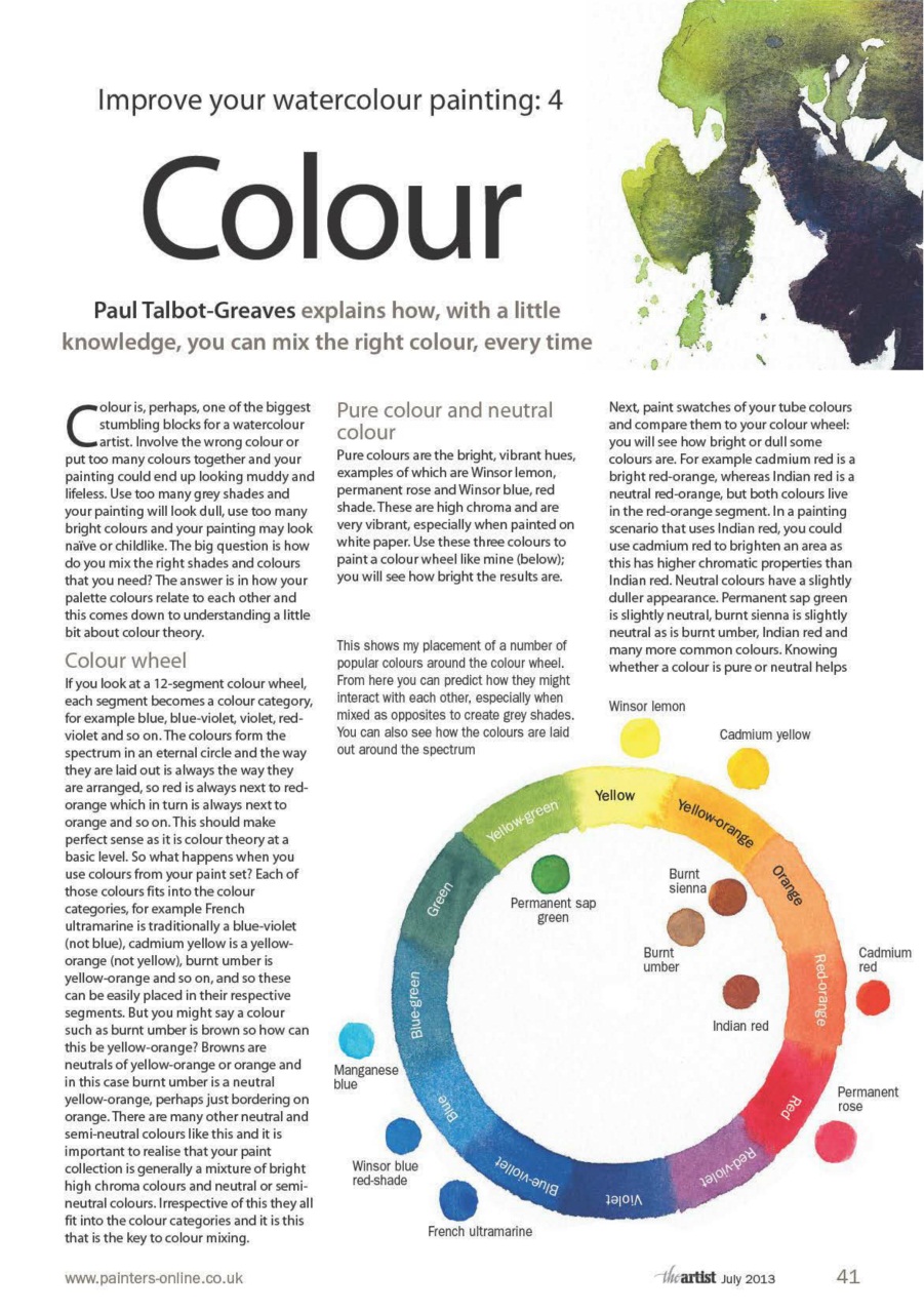 The Artist Preview Pages