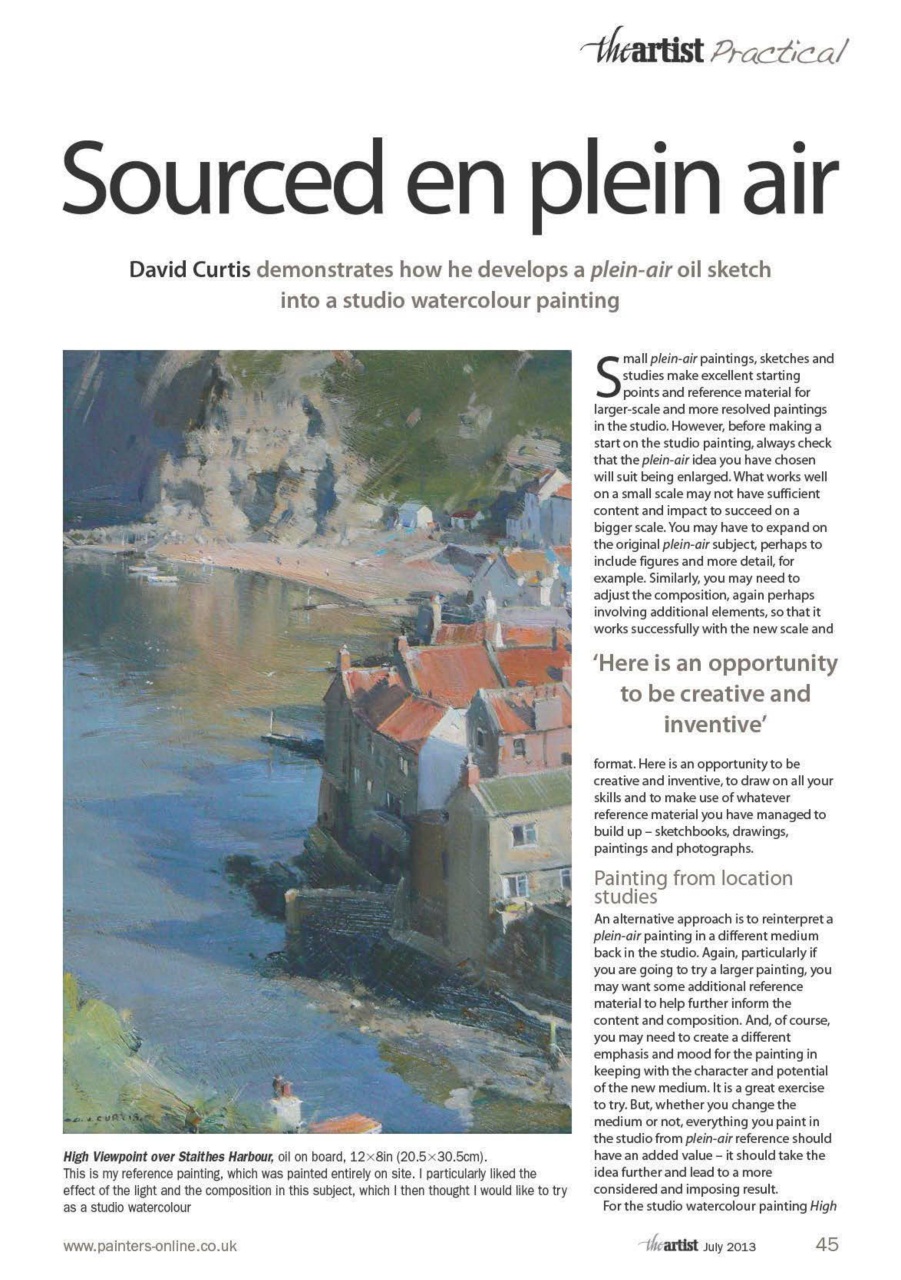 The Artist Preview Pages