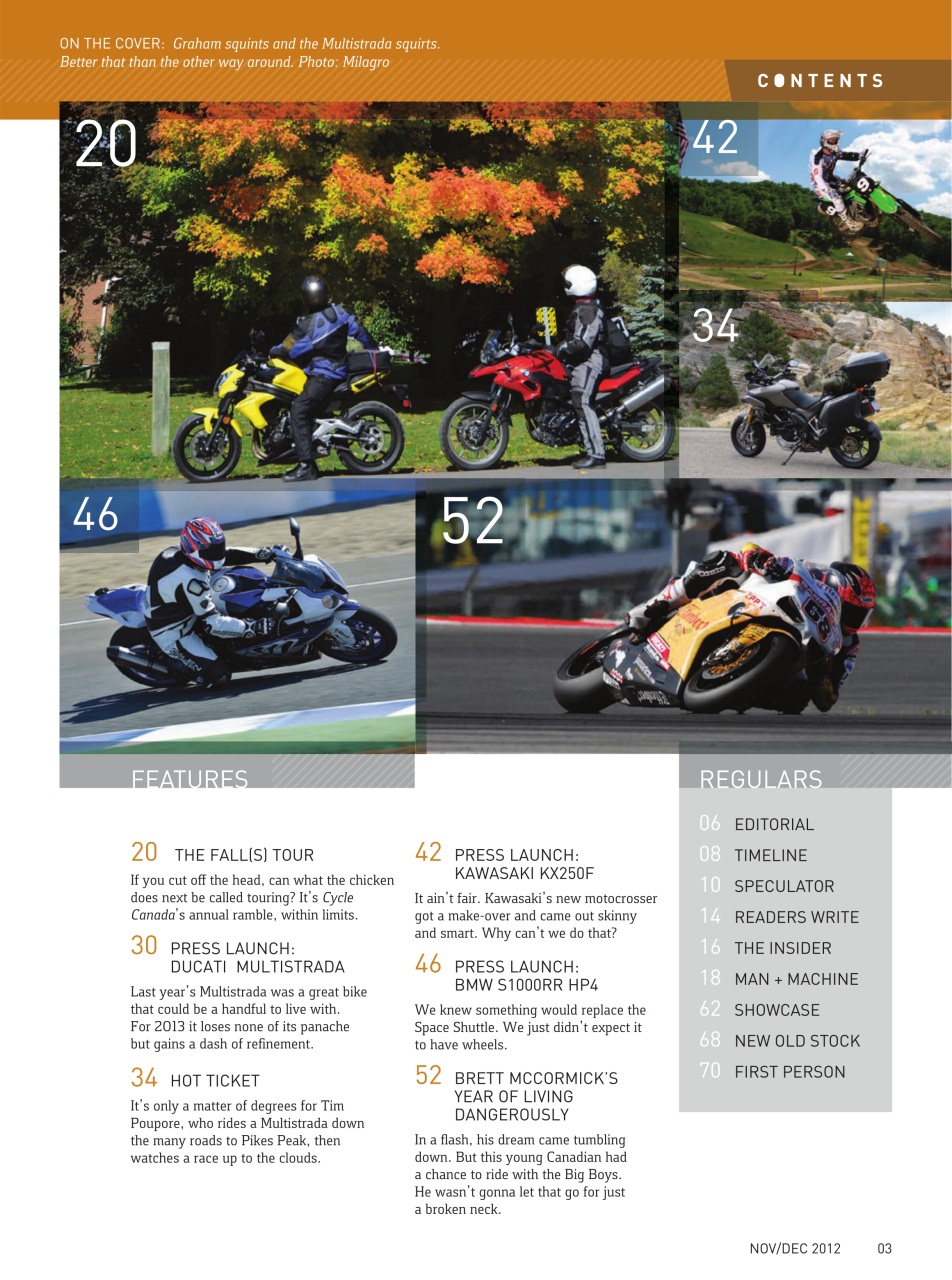 Cycle Canada Preview Pages