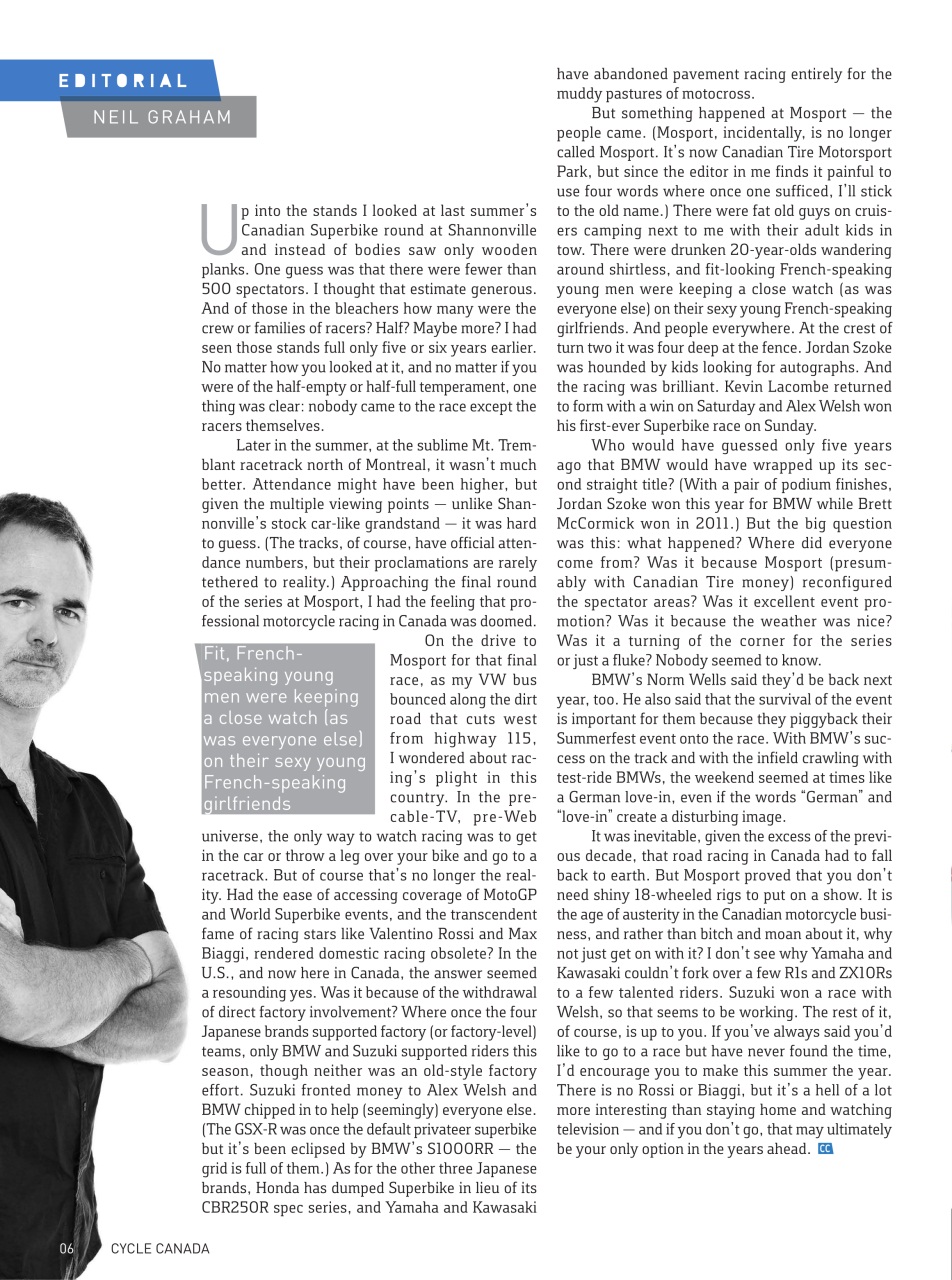 Cycle Canada Preview Pages