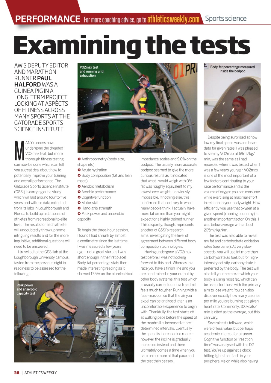 AW – Athletics Weekly Magazine Preview Pages