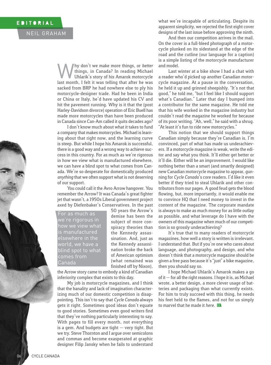 Cycle Canada Preview Pages