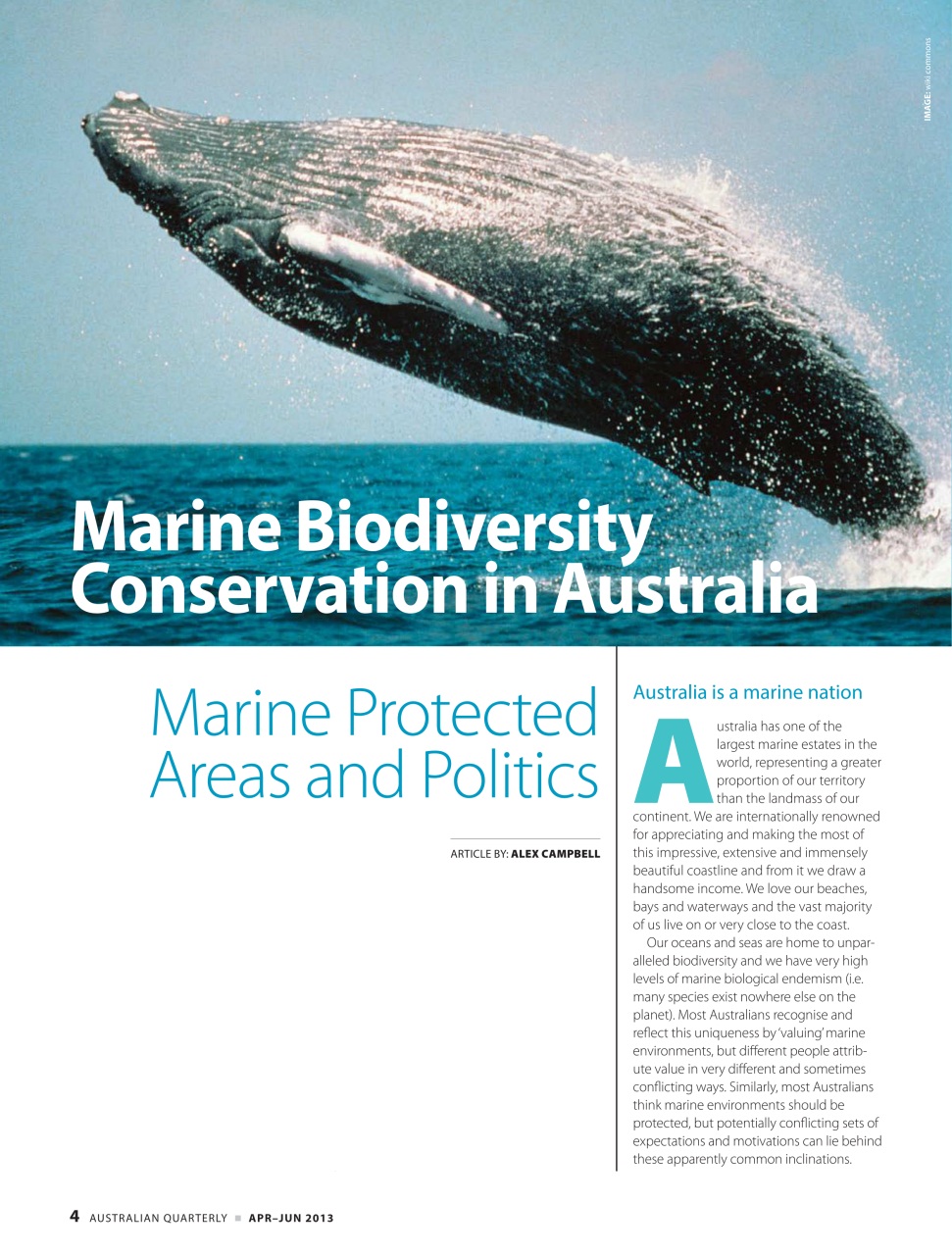 AQ: Australian Quarterly Preview Pages